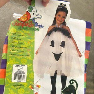 Halloween Costume! Kids tutu ghost costume with headpiece. In original bag. New